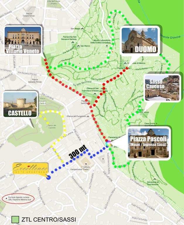 Excellence, Free Parking, 3 Minutes Walking From Sassi Διαμέρισμα Ματέρα Δωμάτιο φωτογραφία
